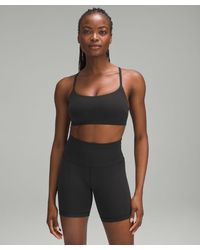 lululemon - – Wunder Train Strappy Racer Sports Bra Light Support, C/D Cup – – Size 14 - Lyst
