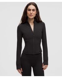 lululemon - Define Cropped Jacket Nulu - Color Black - Size 12 - Lyst