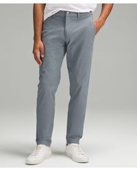 lululemon - Abc Slim-fit Trousers 32"l Stretch Cotton Versatwill - Lyst
