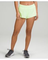 lululemon - Hotty Hot Low-rise Lined Shorts 2.5" - Lyst
