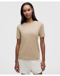 lululemon - – The Classic Jersey Tee – Color Khaki – Size Large - Lyst
