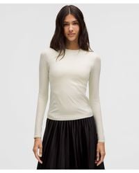 lululemon - Wundermost Ultra-Soft Nulu Crewneck Long-Sleeve Shirt - Lyst