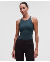 lululemon - – Fast And Free Tank Top Medium Support, B/C Cup – – Size 12 - Lyst