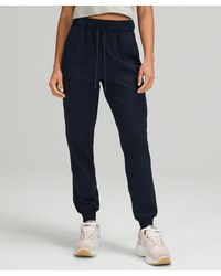 lululemon - Stretch High-rise Joggers Full Length - Color Blue - Size 0 - Lyst
