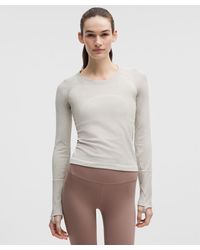 lululemon - Swiftly Tech Long-Sleeve Shirt 2.Waist Length - Lyst