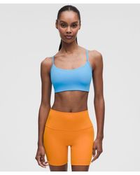 lululemon - – Flow Y Sports Bra Light Support, A/B Cup Evolve – – Size Large - Lyst