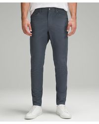 lululemon - Abc Slim-fit 5 Pocket Trousers 32"l Utilitech - Color Blue - Size 40 - Lyst