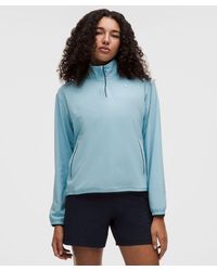 lululemon - – Uv-Protective Lightweight Half Zip Long-Sleeve Top – – Size Large - Lyst