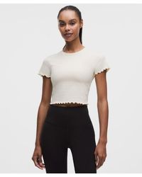 lululemon - Align Lettuce-Hem Baby Tee - Lyst