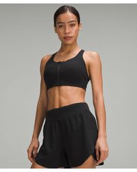 lululemon - Energy Bra High Support Zip-front High Support, B-g Cups - Lyst