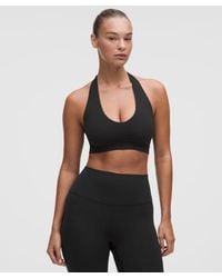 lululemon - Focuser Halter Bra - Lyst