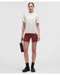 lululemon - – Fast And Free High-Rise Shorts 5 Pocket – 6" – – Size 4 - Lyst