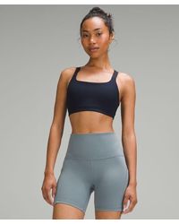 lululemon - – Ultralu Square-Neck Workout Sports Bra Medium Support, B/C Cup – – Size 14 - Lyst