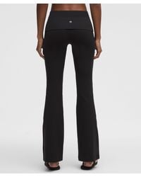 lululemon - Groove Nulu Foldover-Waist Flared Pant - Lyst