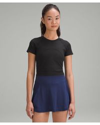 lululemon - Swiftly Tech Cropped Short-Sleeve Shirt 2.0 - Lyst