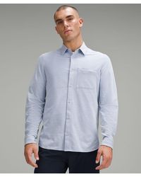 lululemon - – Commission Long-Sleeve Shirt Oxford – //Pastel – - Lyst