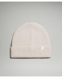 lululemon - Close-Fit Wool-Blend Ribbed Knit Beanie - Lyst