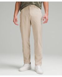 lululemon - – Abc Classic-Fit Trousers Warpstreme – 28" – Color Khaki – - Lyst