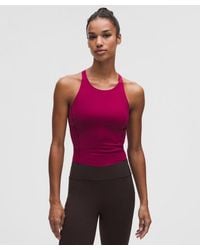 lululemon - – Fast And Free Tank Top Medium Support, B/C Cup – – Size 14 - Lyst