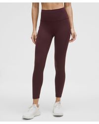 lululemon - Wunder Train High-Rise Tight With Pockets 25" - Lyst
