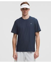 lululemon - – Uv-Protective Striped Tennis T-Shirt – – Size Large - Lyst