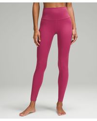 lululemon - Align High-rise Pants - 28" - Color Pink - Size 0 - Lyst