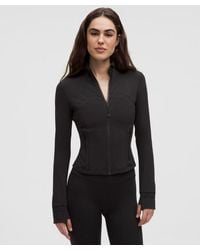 lululemon - Define Cropped Jacket Nulu - Color Black - Size 12 - Lyst