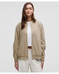lululemon - Scuba Oversized Collegiate Jacket - Lyst