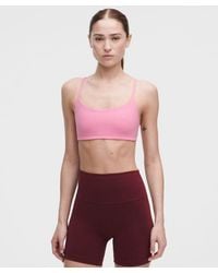 lululemon - Wunder Train Strappy Racer Bra - Lyst