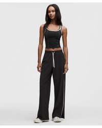 lululemon - – Court Rival Wide-Leg Track Pants Regular – – Size 4 - Lyst
