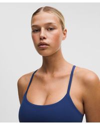 lululemon - Wunder Train Strappy Racer Bra - Lyst
