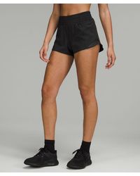 lululemon - Hotty Hot High-rise Lined Shorts - 2.5" - Color Black - Size 0 - Lyst