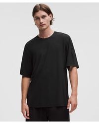 lululemon - Brushed Yoga Crewneck T-Shirt - Lyst