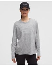 lululemon - – Swiftly Relaxed Long-Sleeve Shirt Hip Length Fit – – Size 4 - Lyst