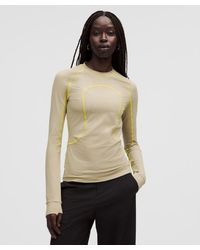 lululemon - Jacquard Tight-Fit Long-Sleeve Shirt - Lyst