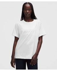 lululemon - All Yours Organic Cotton Crewneck T-Shirt - Lyst