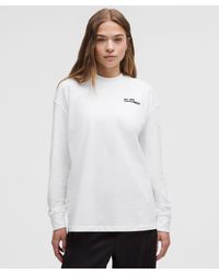 lululemon - Heavyweight Cotton Crewneck Long-Sleeve Shirt - Lyst