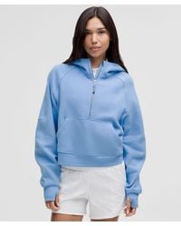 lululemon - Scuba Oversized Half-Zip Hoodie - Lyst