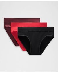lululemon - Underease Mid-Rise Bikini Underwear - Lyst