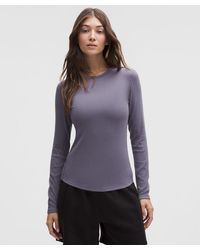 lululemon - – Hold Tight Long-Sleeve Shirt – – Size 4 - Lyst
