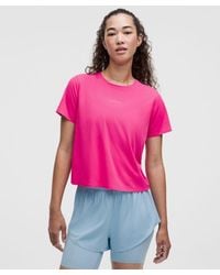 lululemon - Fast And Free Short-Sleeve Shirt - Lyst