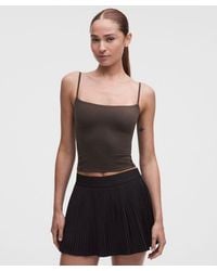 lululemon - – Wundermost Ultra-Soft Nulu Spaghetti-Strap Adjustable Cami – – Size Large - Lyst