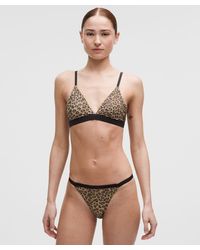 lululemon - – Wundermost Ultra-Soft Nulu Spaghetti-Strap Triangle Bralette A/B Cup – – Size 6 - Lyst