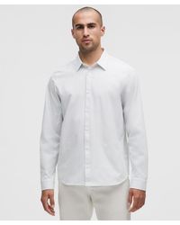 lululemon - – New Venture Long-Sleeve Shirt Slim-Fit – – Size Large - Lyst