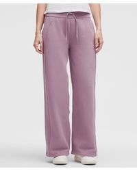 lululemon - Scuba Mid-Rise Wide-Leg Pant - Lyst