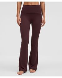 lululemon - Groove Nulu Foldover-Waist Flared Pant - Lyst