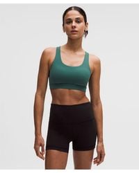 lululemon - – Wunder Train Mesh-Back Sports Bra Medium Support, B/C Cup – – Size 6 - Lyst