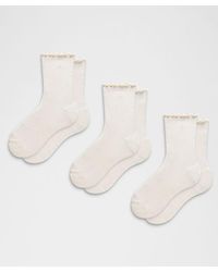 lululemon - Lettuce Edge Quarter Socks - Lyst