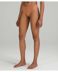 lululemon - Invisiwear Mid-rise Thong Underwear - Color Brown - Size Xl - Lyst