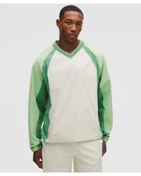 lululemon - Water-Repellent Golf V-Neck Pullover - Lyst